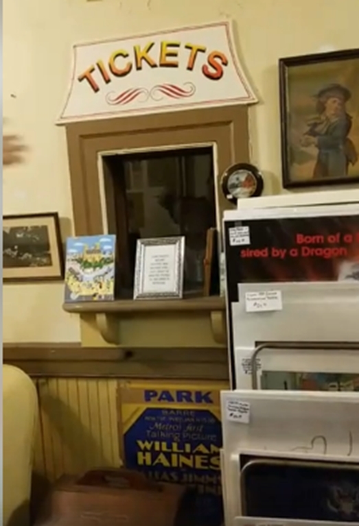 Old Opera House ticket booth